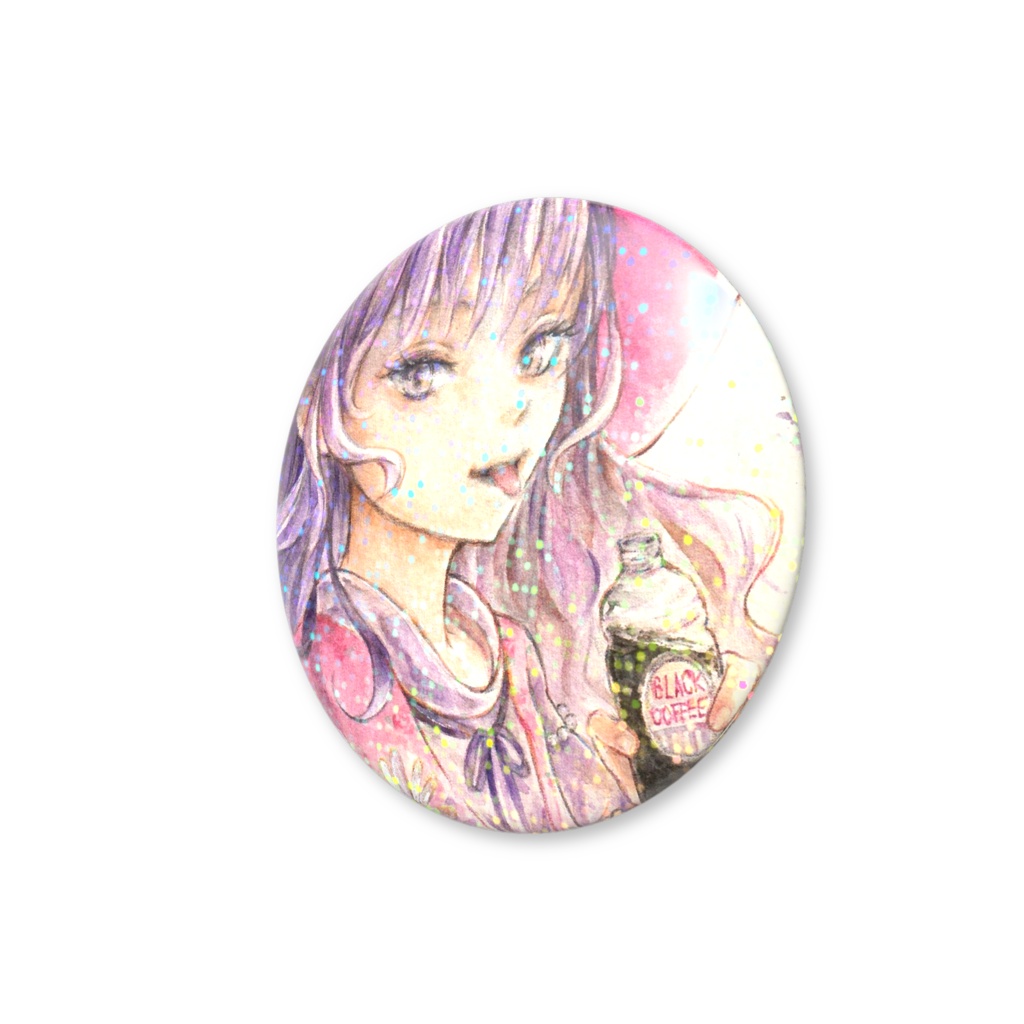 ホログラム缶バッジ56mm(Sweet & Bitter)