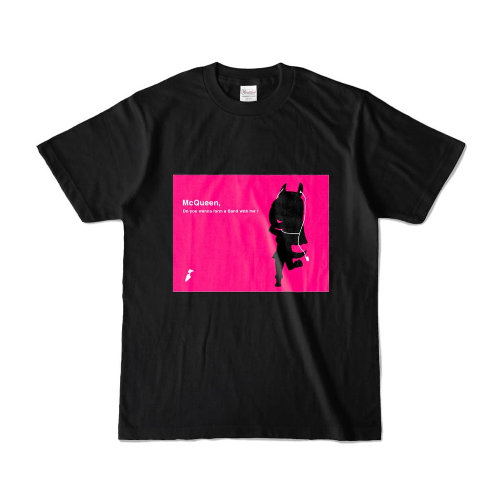 サザ〇さん風ゴルシ Tシャツ(某リンゴ風)