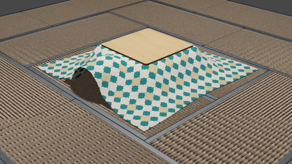 こたつ【3dmodel】