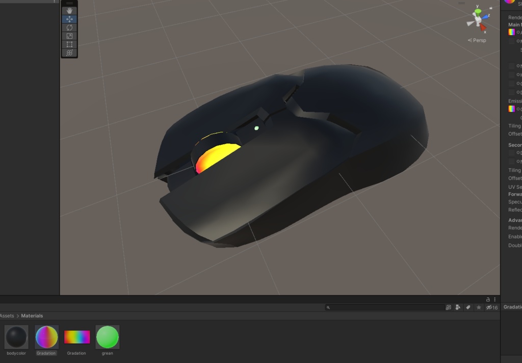 【Free】ゲーミングマウス キーボード【3dmodel】