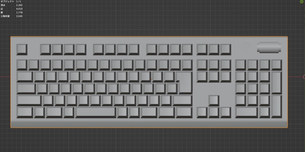 【Free】ゲーミングマウス キーボード【3dmodel】