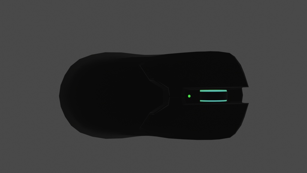 【Free】ゲーミングマウス キーボード【3dmodel】