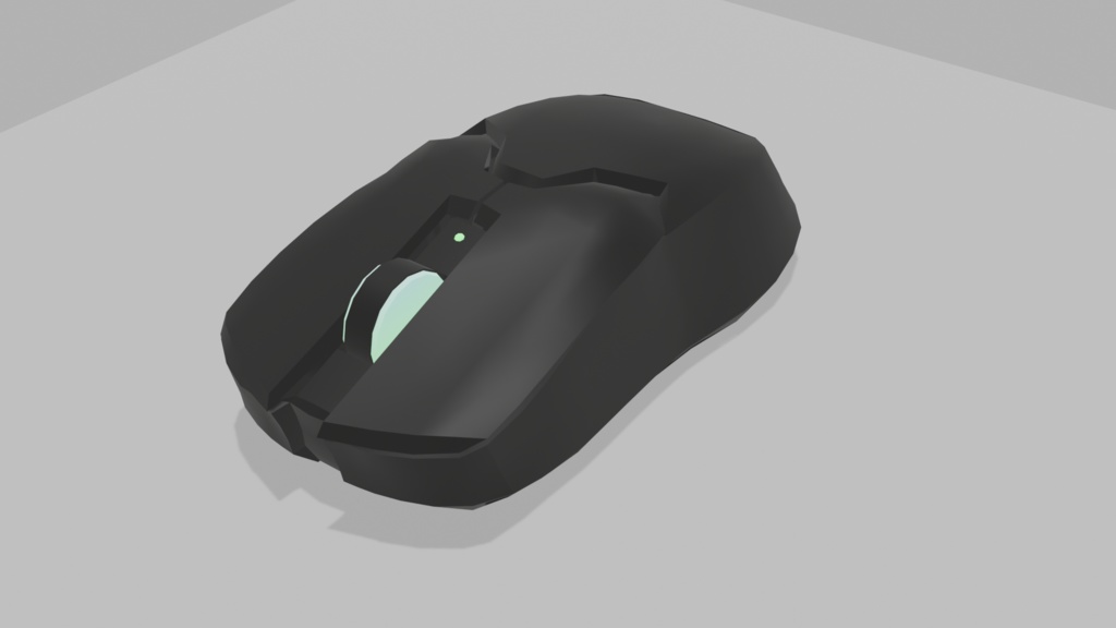 【Free】ゲーミングマウス キーボード【3dmodel】