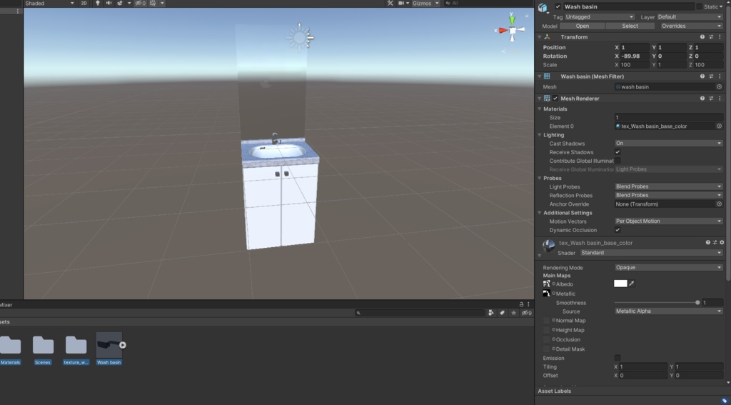 【Free】洗面台(wash basin)【3dmodel】