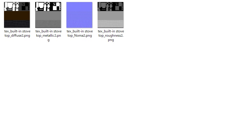 【Free】ガスコンロ(gas stove) ビルトインタイプ【3dmodel】