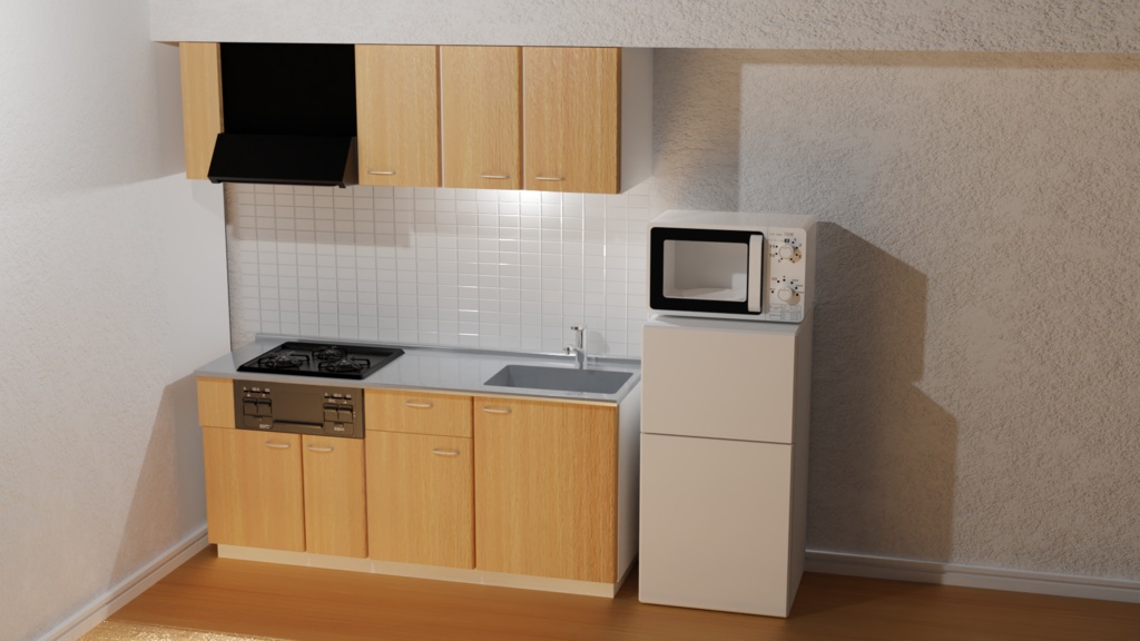 キッチン(kitchen)【3dmodel】