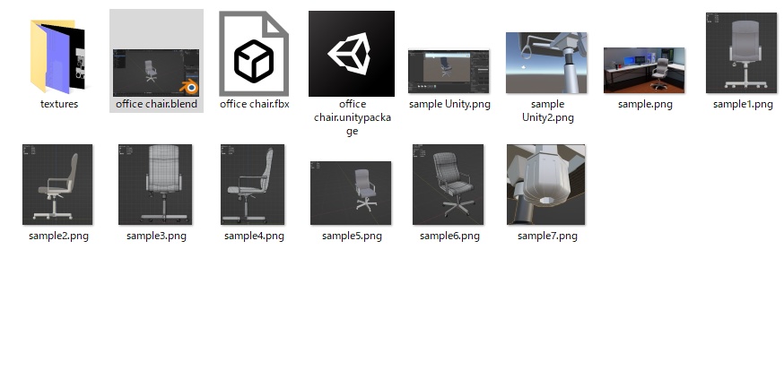 【Free】オフィスチェア - office chair