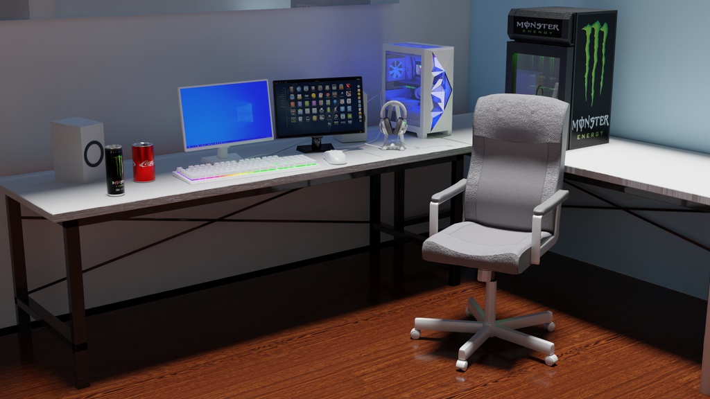 【Free】オフィスチェア(office chair)【3dmodel】