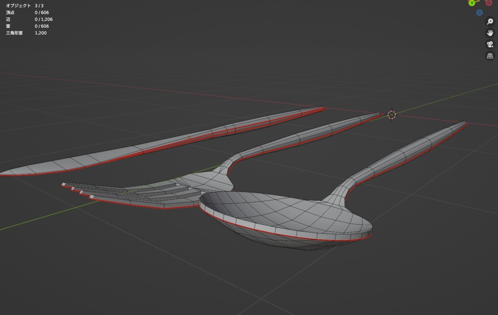 【Free】クチポール風カトラリー(Cutlery)