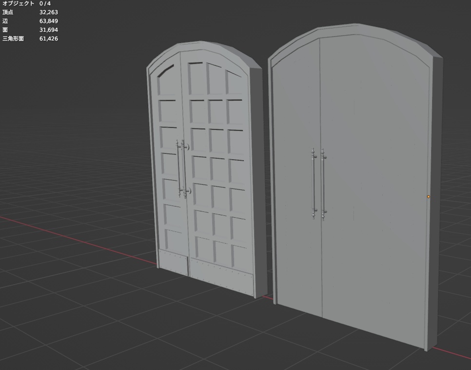 doors(いつくかのドア)2【開閉ギミック付き】