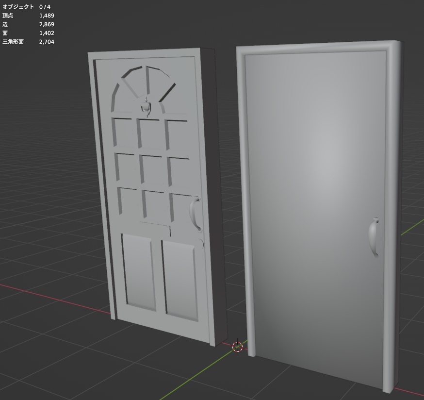 doors(いつくかのドア)2【開閉ギミック付き】