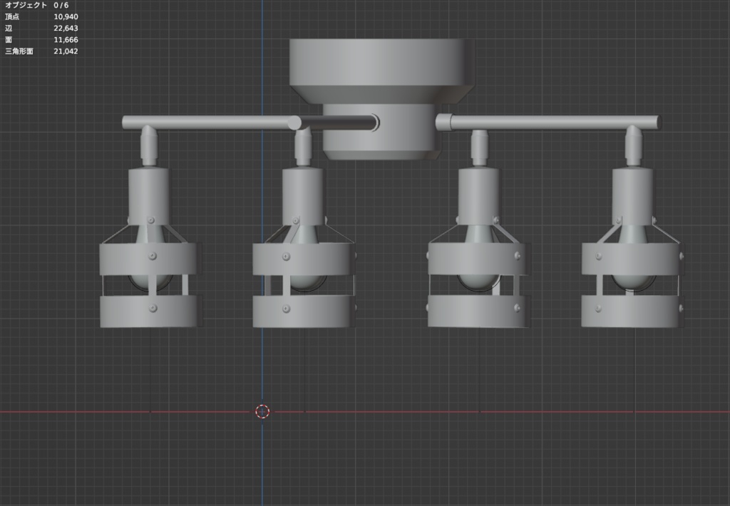 【Free】天井照明器具 - Seiling light