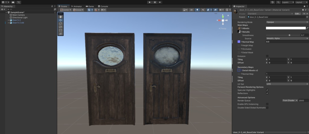 月と太陽のドア - Moon and Sun Door【開閉ギミック付き】