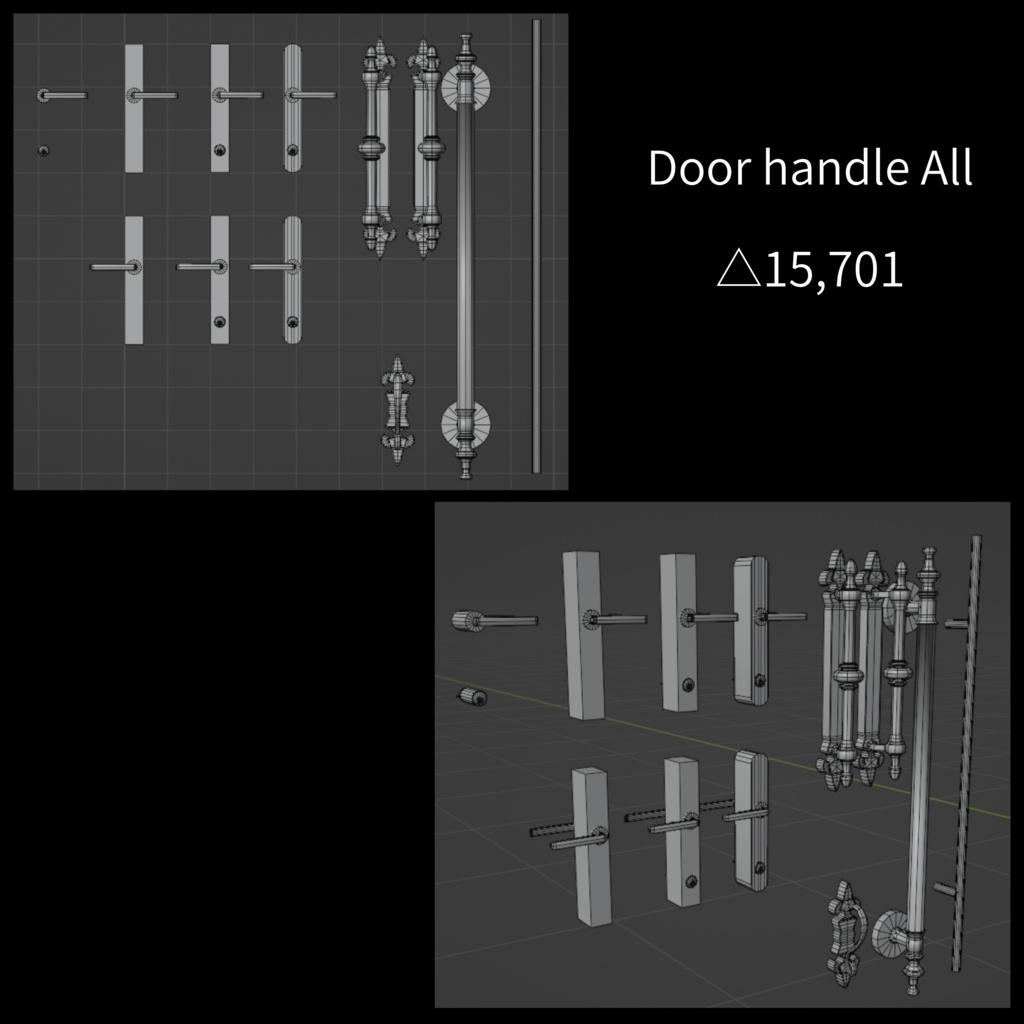 いくつかのドア3- Custom Doors【開閉ギミック付き】