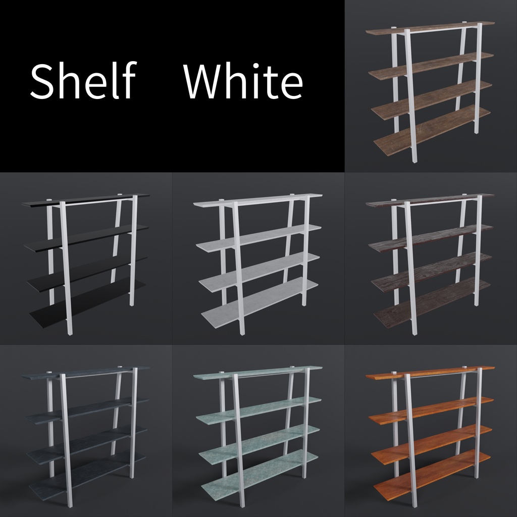 たくさんの家具 - Lots of furniture 【座るギミック付き】