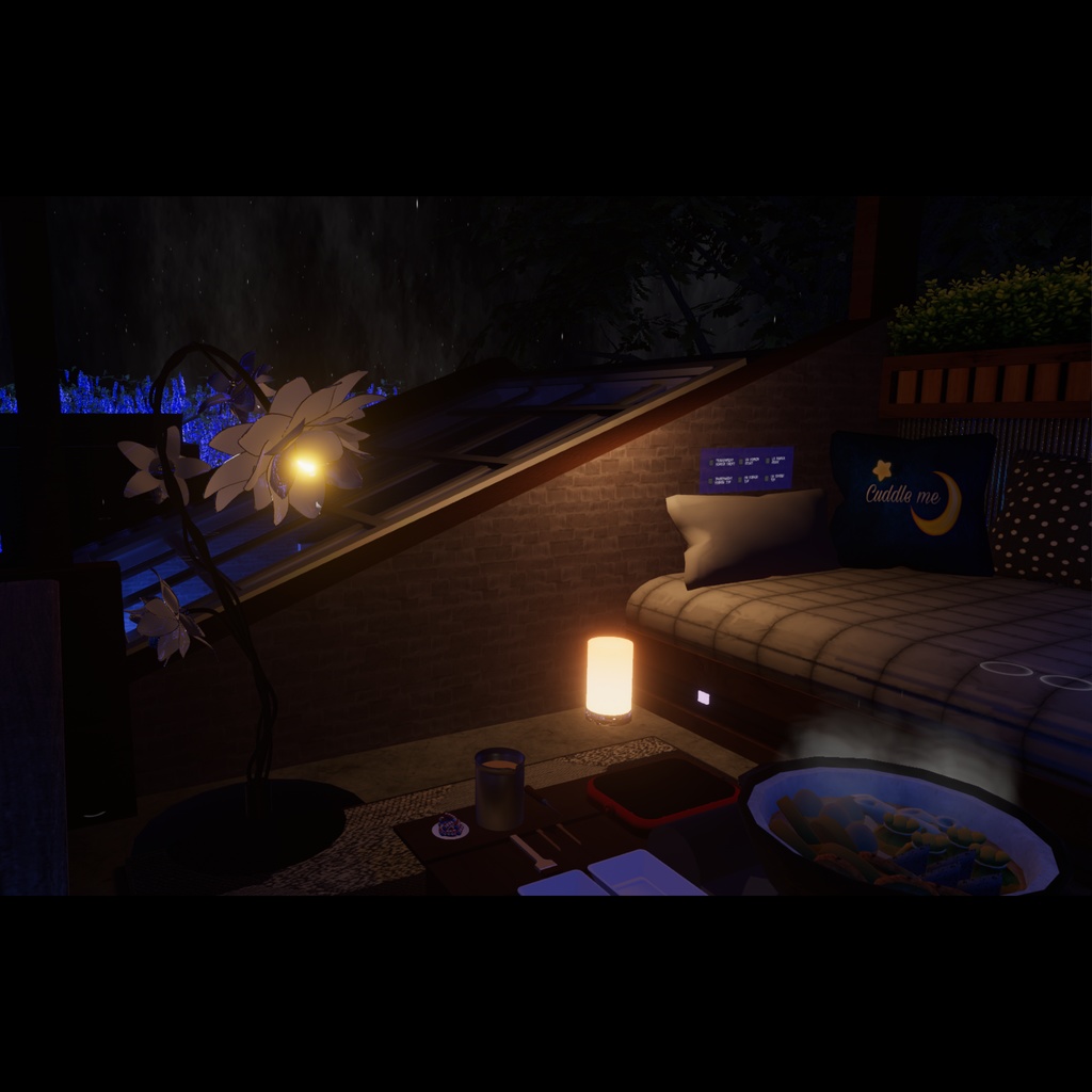 flower stand light - 花のスタンドライト