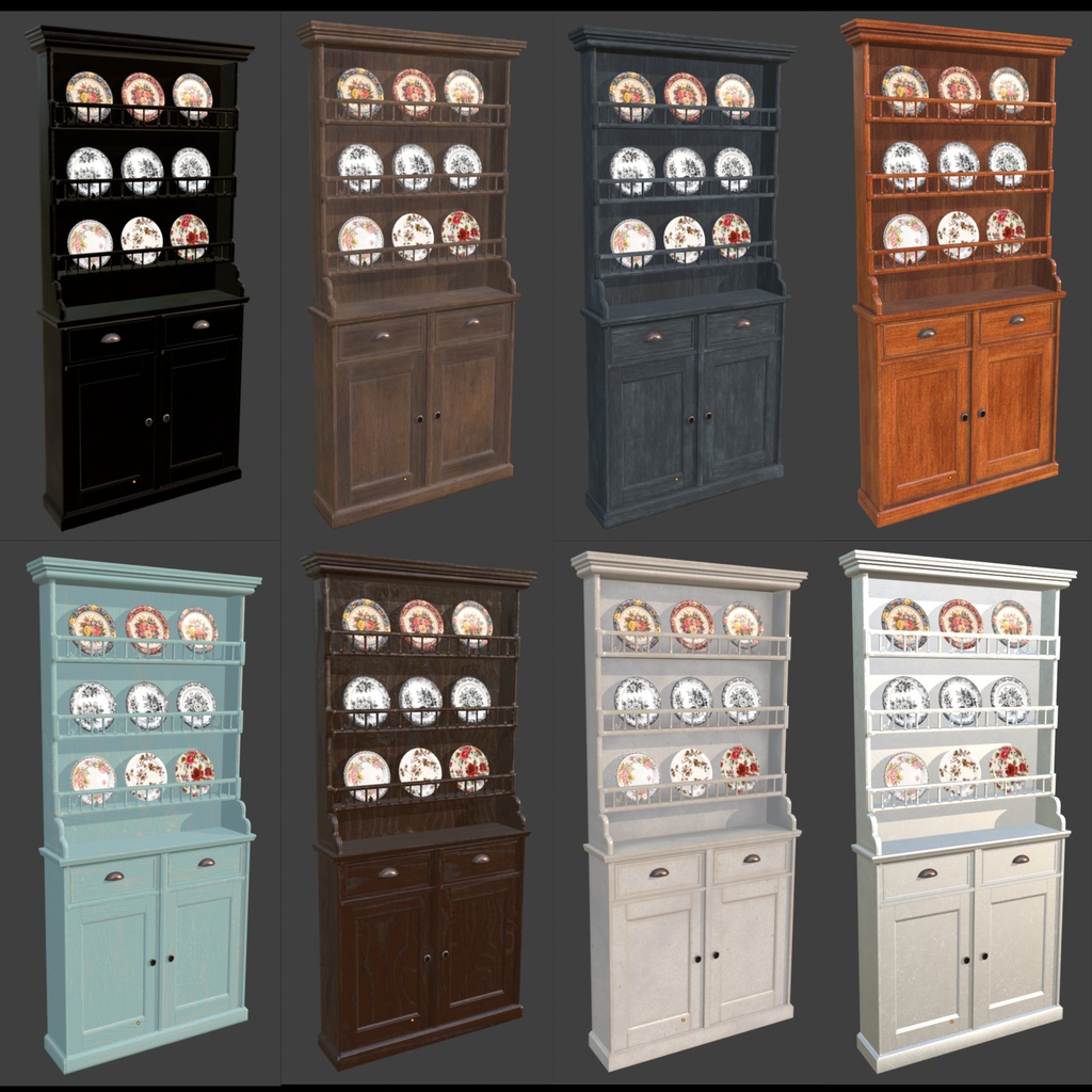 アンティーク家具セット - Antique furniture