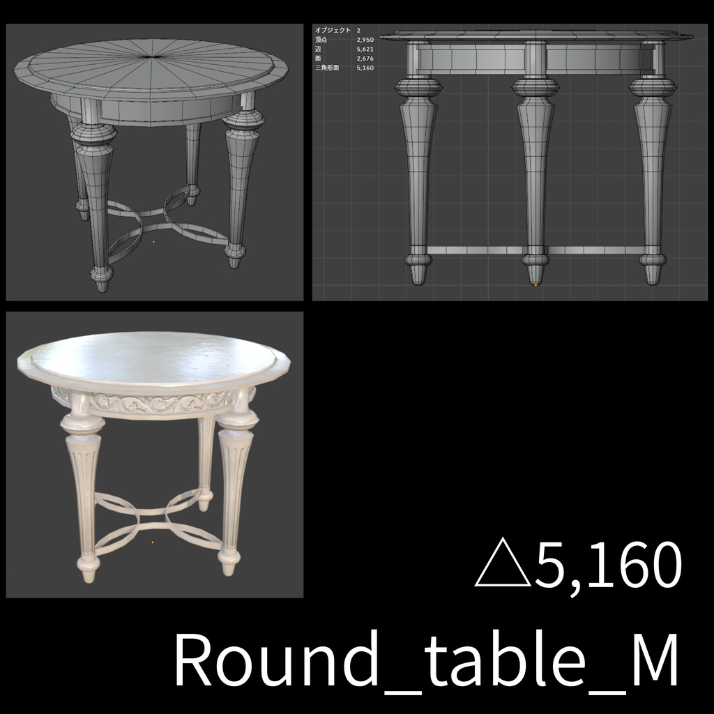 アンティーク家具セット - Antique furniture