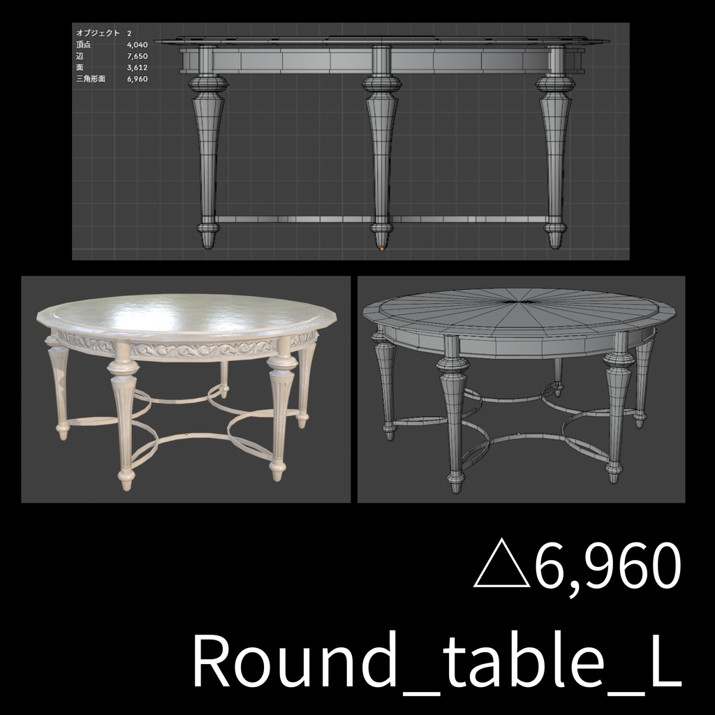 アンティーク家具セット - Antique furniture