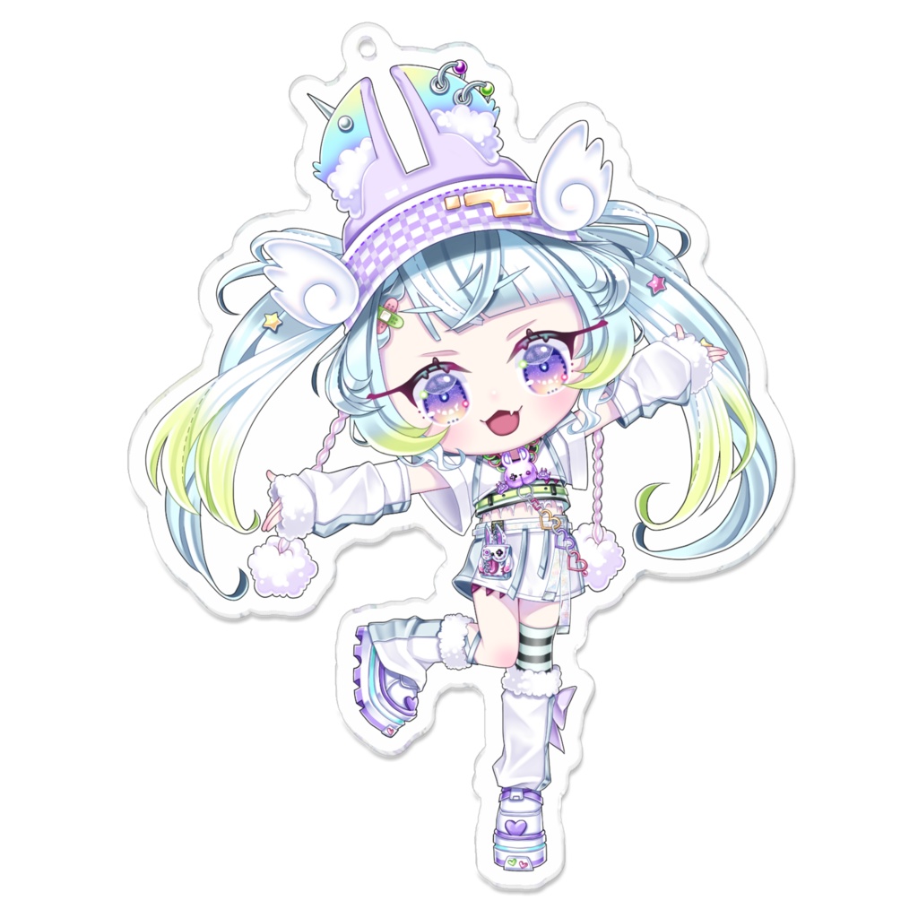 大きめアクリルキーホルダー(10cm)