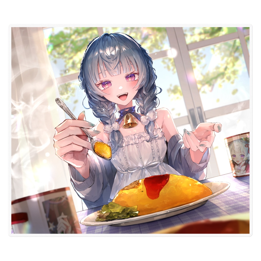 1周年記念イラストステッカー(全3種)