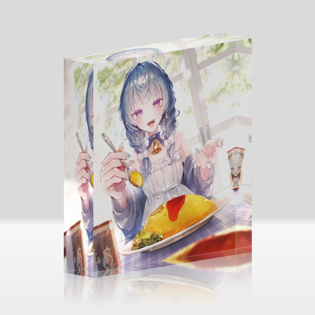 一周年記念　アクリルブロック