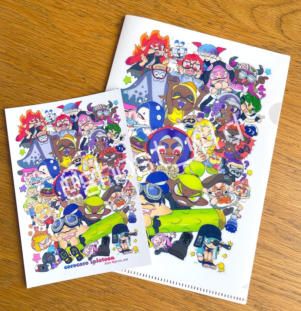 コロイカバンカラ！クリアファイルA5