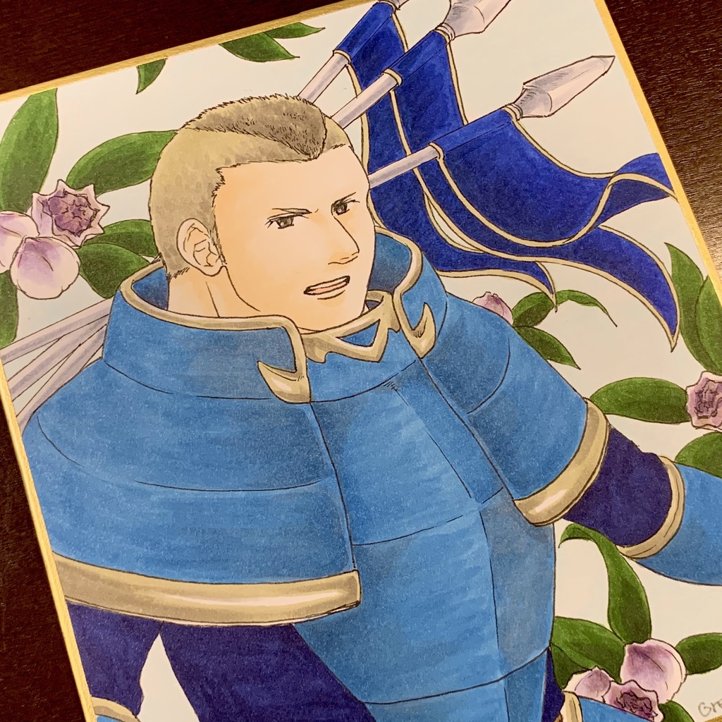 バース/ミニ色紙