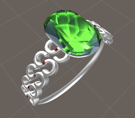 S文字指輪 SRing
