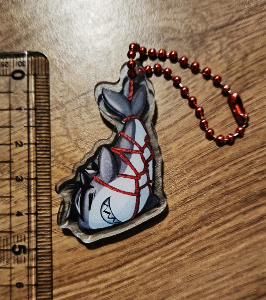 きっこうシャークのアクリルキーホルダー