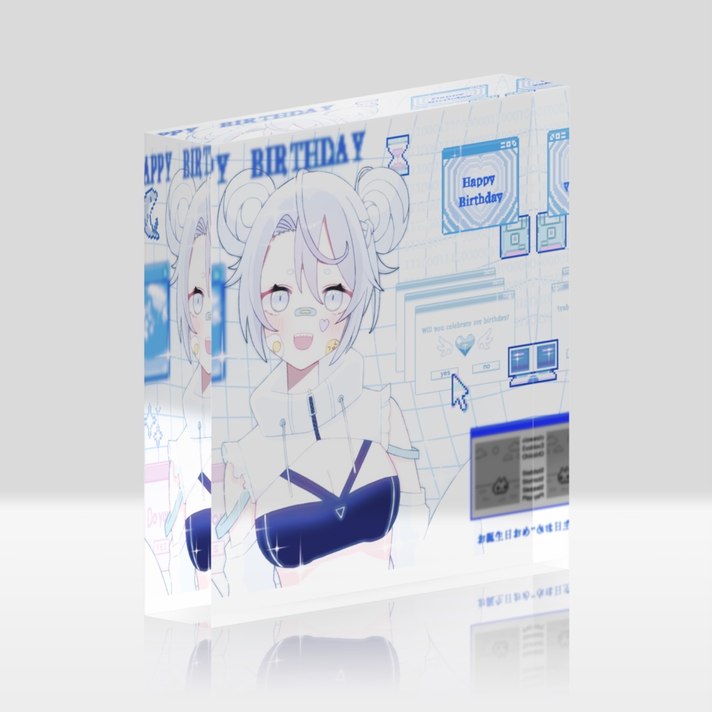 2025お誕生日アクリルブロック