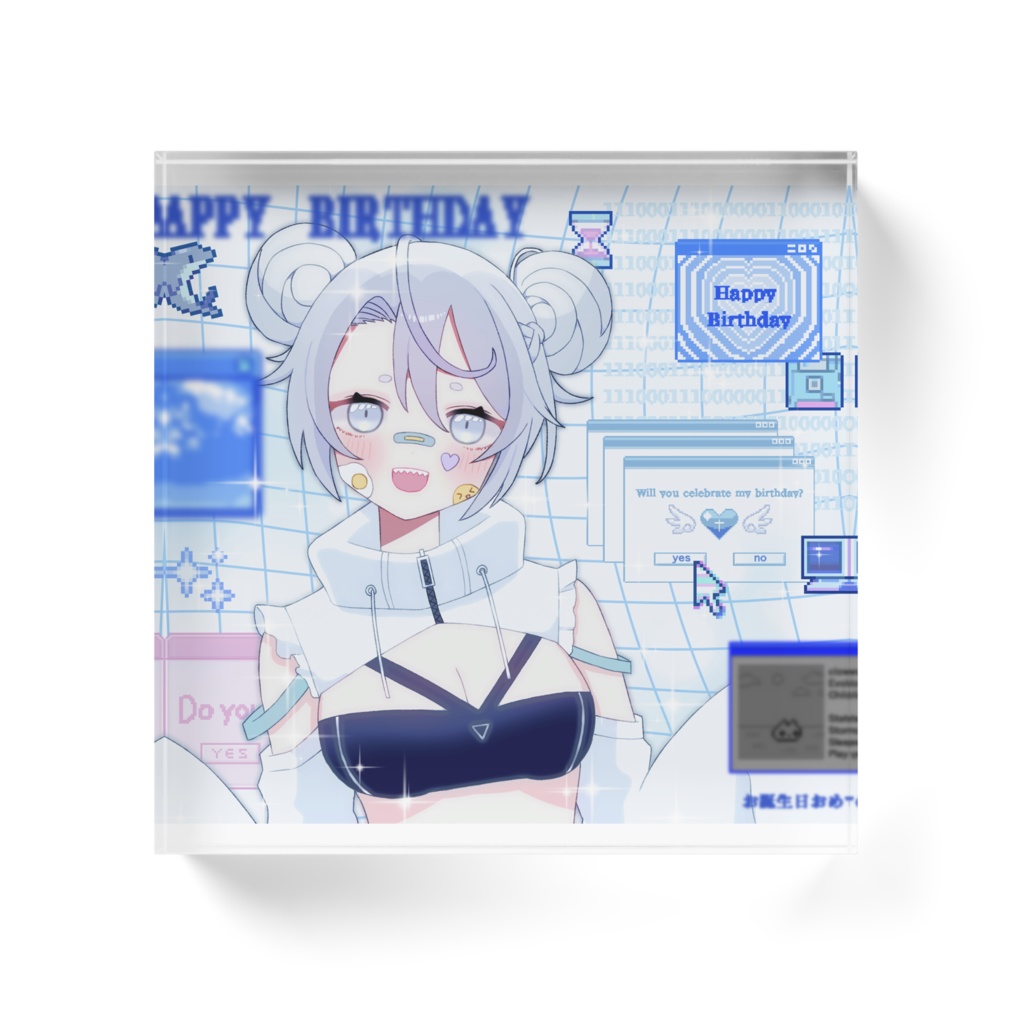 2025お誕生日アクリルブロック