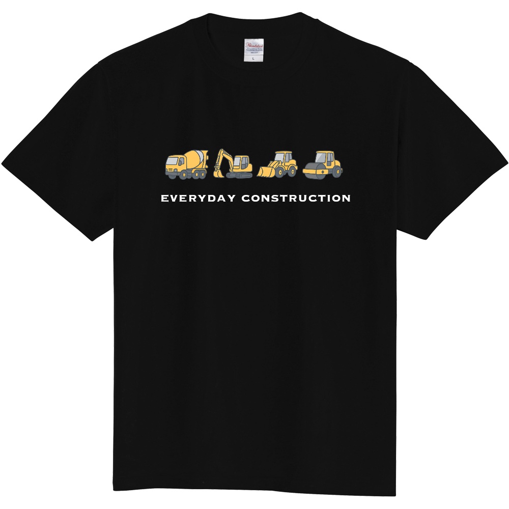 everyday  construction Tシャツ