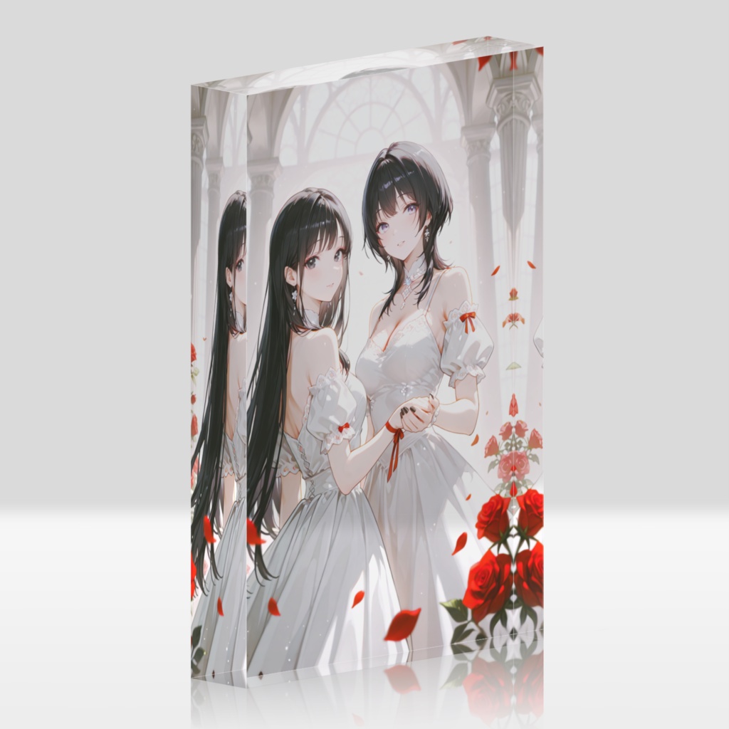 アクリルブロック『Shiori & Satsuki』