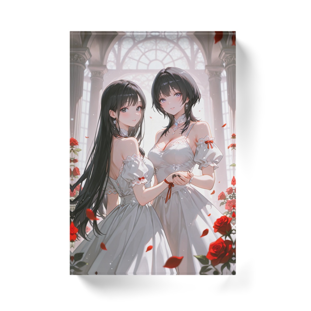 アクリルブロック『Shiori & Satsuki』