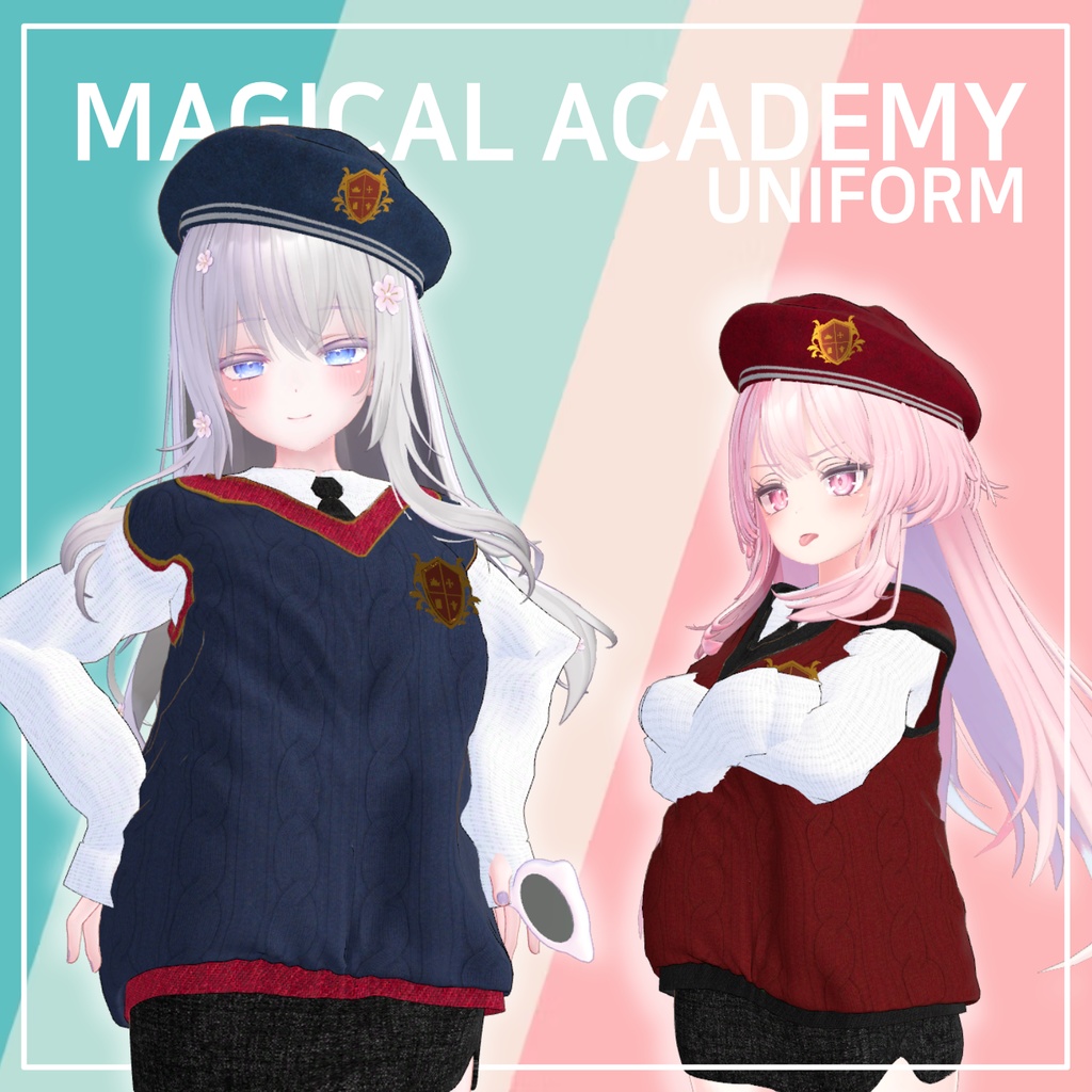 [Moe][Maya][Kikyo][Selestia] Magical Academy Uniform