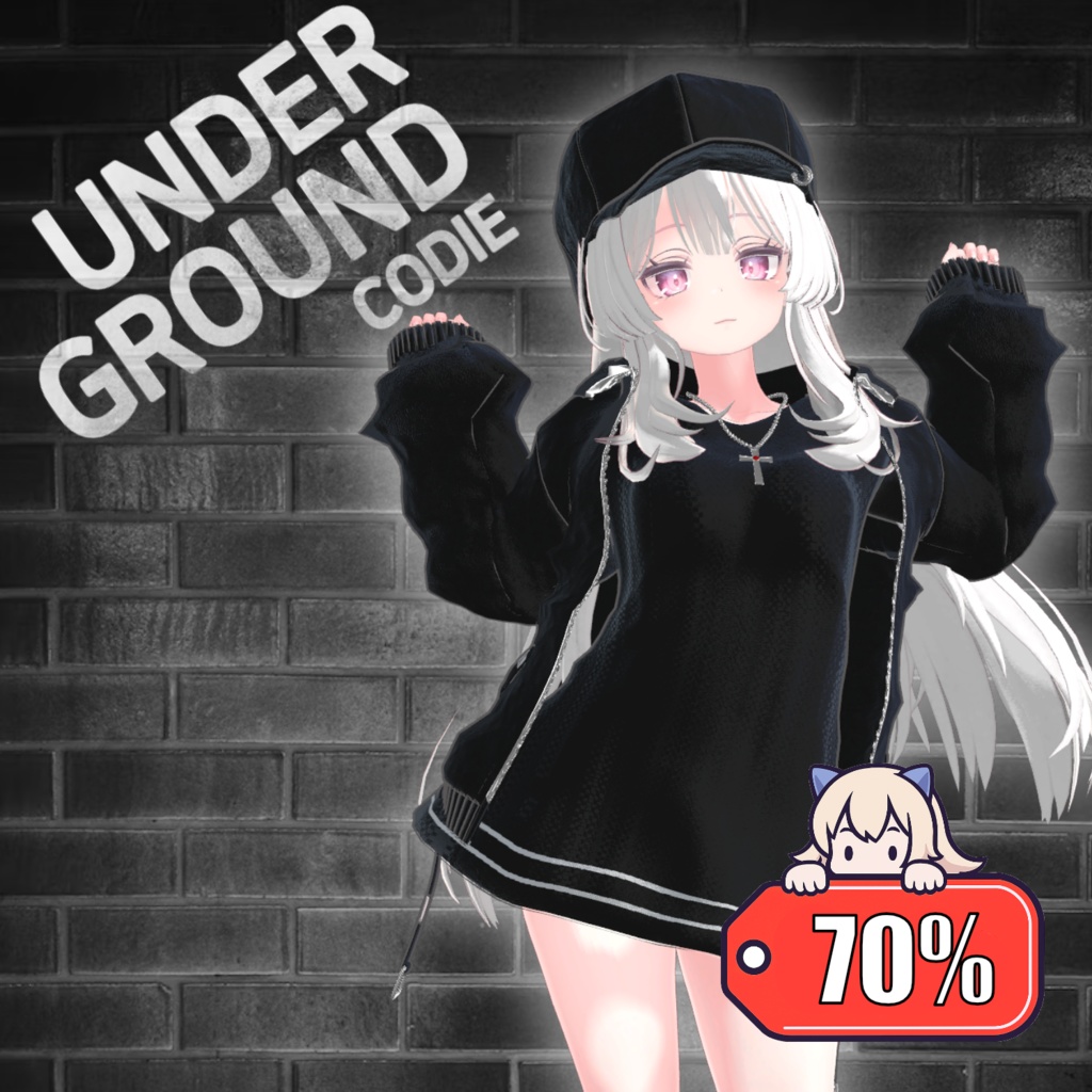 【70%】 【PB】【6アバター対応】 Under Ground Codie