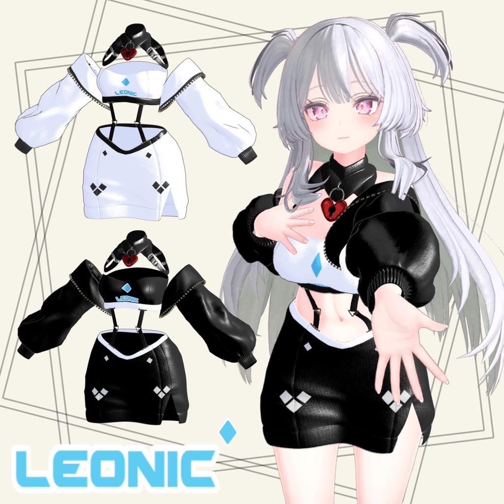 【5アバター対応】 LEONIC 【VRChat想定】