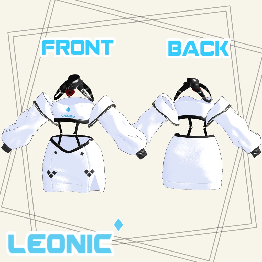 【5アバター対応】 LEONIC 【VRChat想定】
