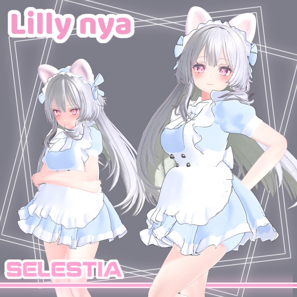 PB】【4アバター対応】 Lilly Nya 【VRChat想定】 - Overay - BOOTH