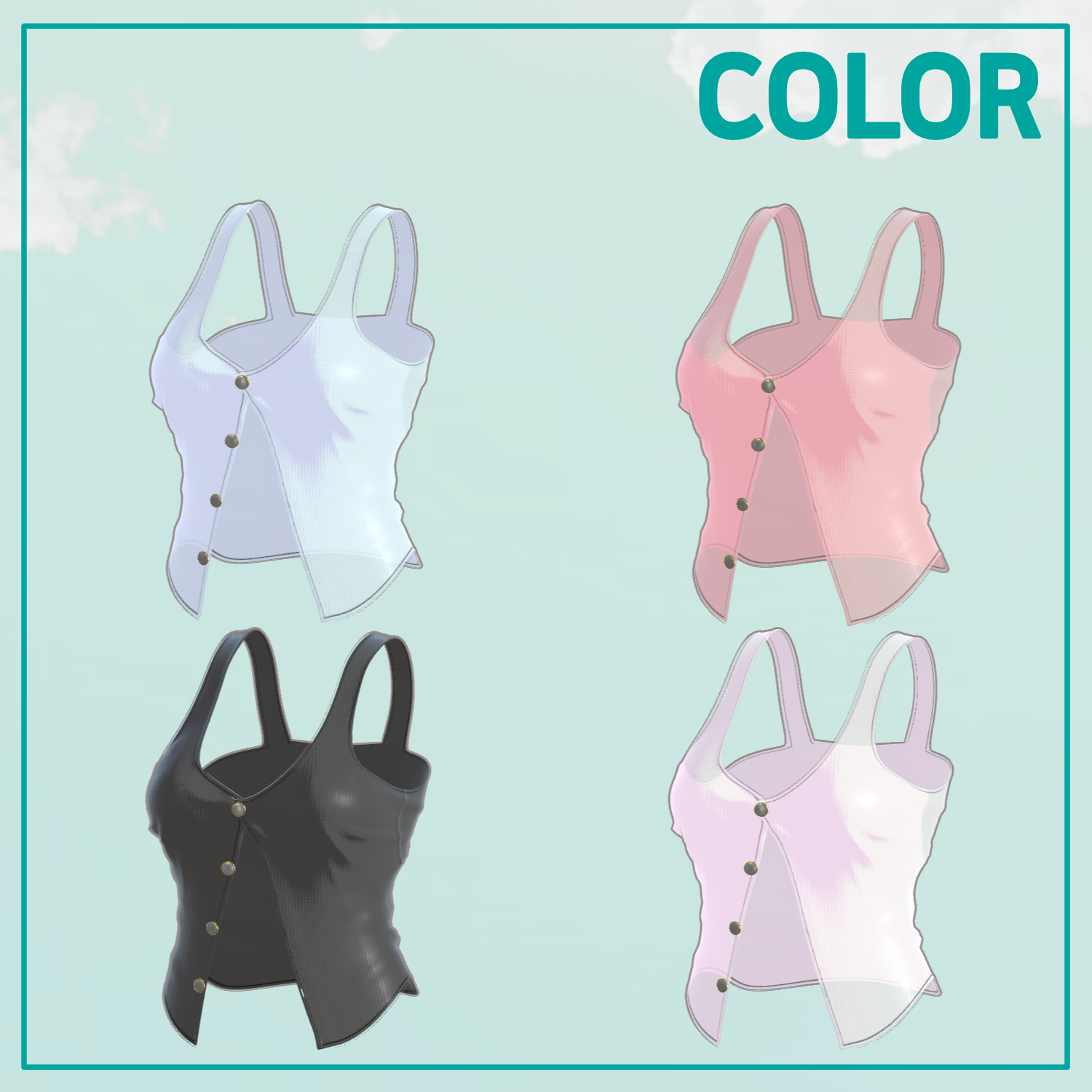 Codie Booth 【7アバター対応】 Jean Codie 【VRChat想定】 - Overay - BOOTH