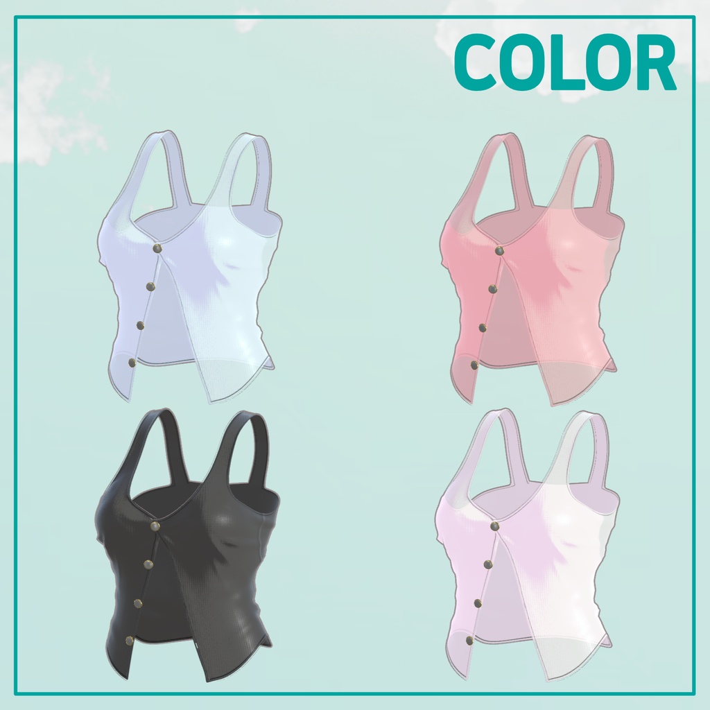 【7アバター対応】 Jean Codie 【VRChat想定】