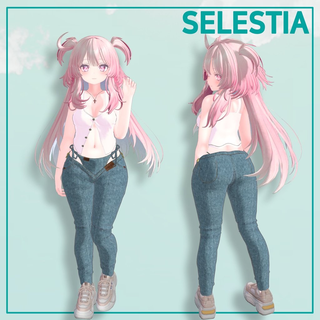 【7アバター対応】 Jean Codie 【VRChat想定】