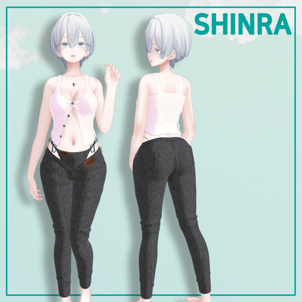 【7アバター対応】 Jean Codie 【VRChat想定】