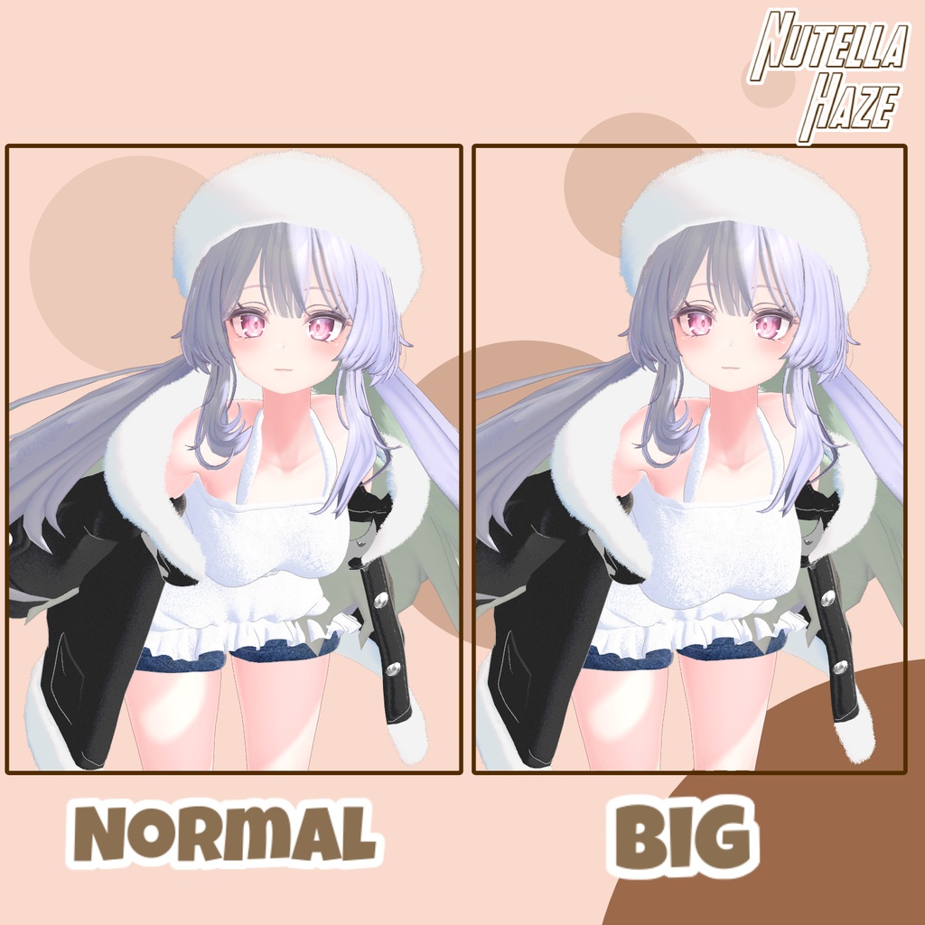 【PB】【5アバター対応】 Nutella Haze 【VRChat想定】