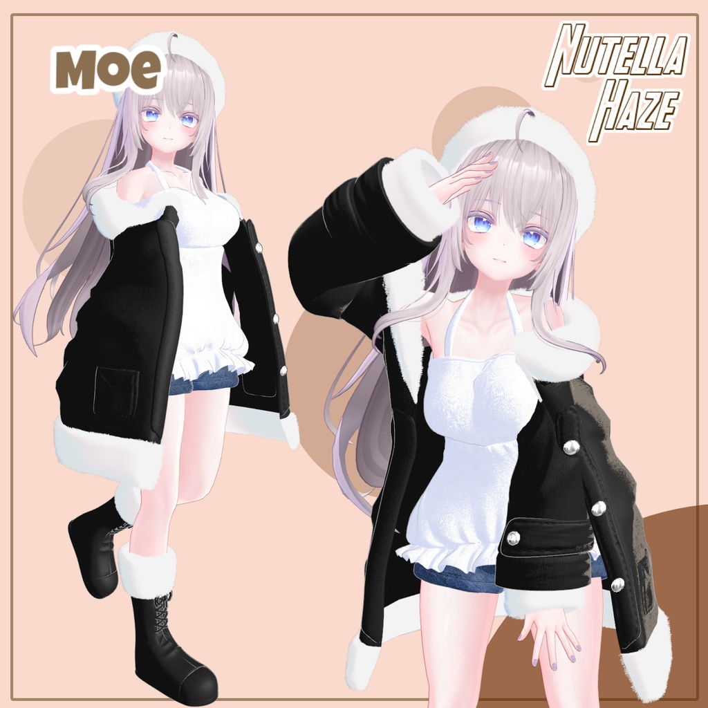 【PB】【5アバター対応】 Nutella Haze 【VRChat想定】