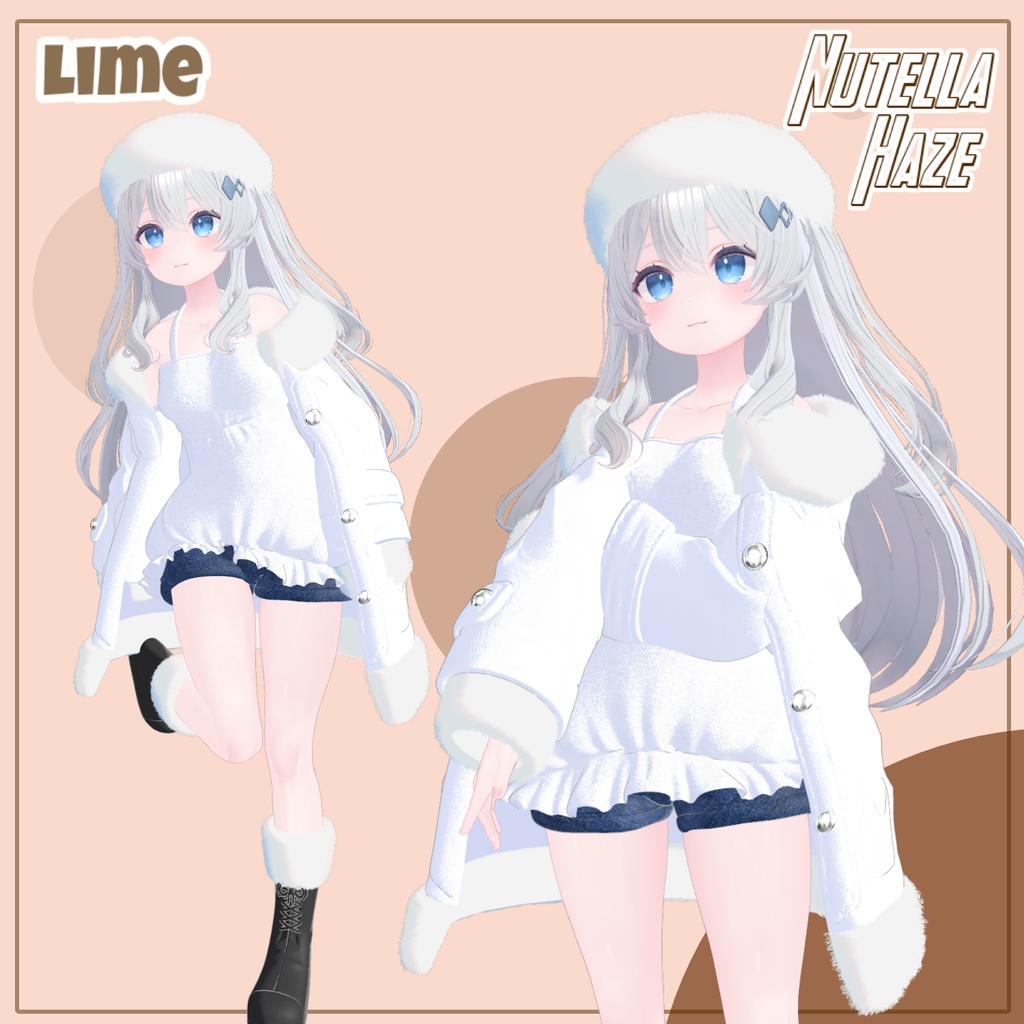 【PB】【5アバター対応】 Nutella Haze 【VRChat想定】