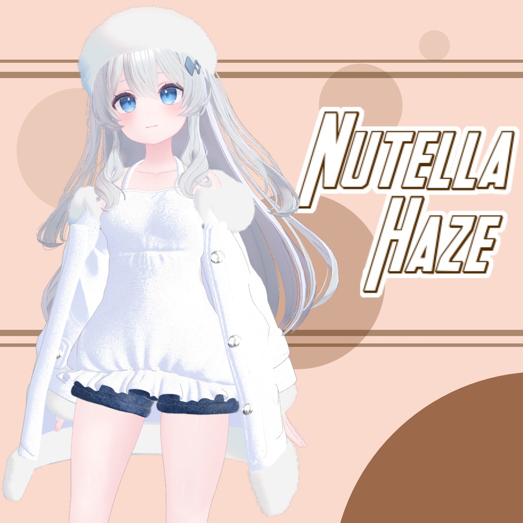 【PB】【5アバター対応】 Nutella Haze 【VRChat想定】