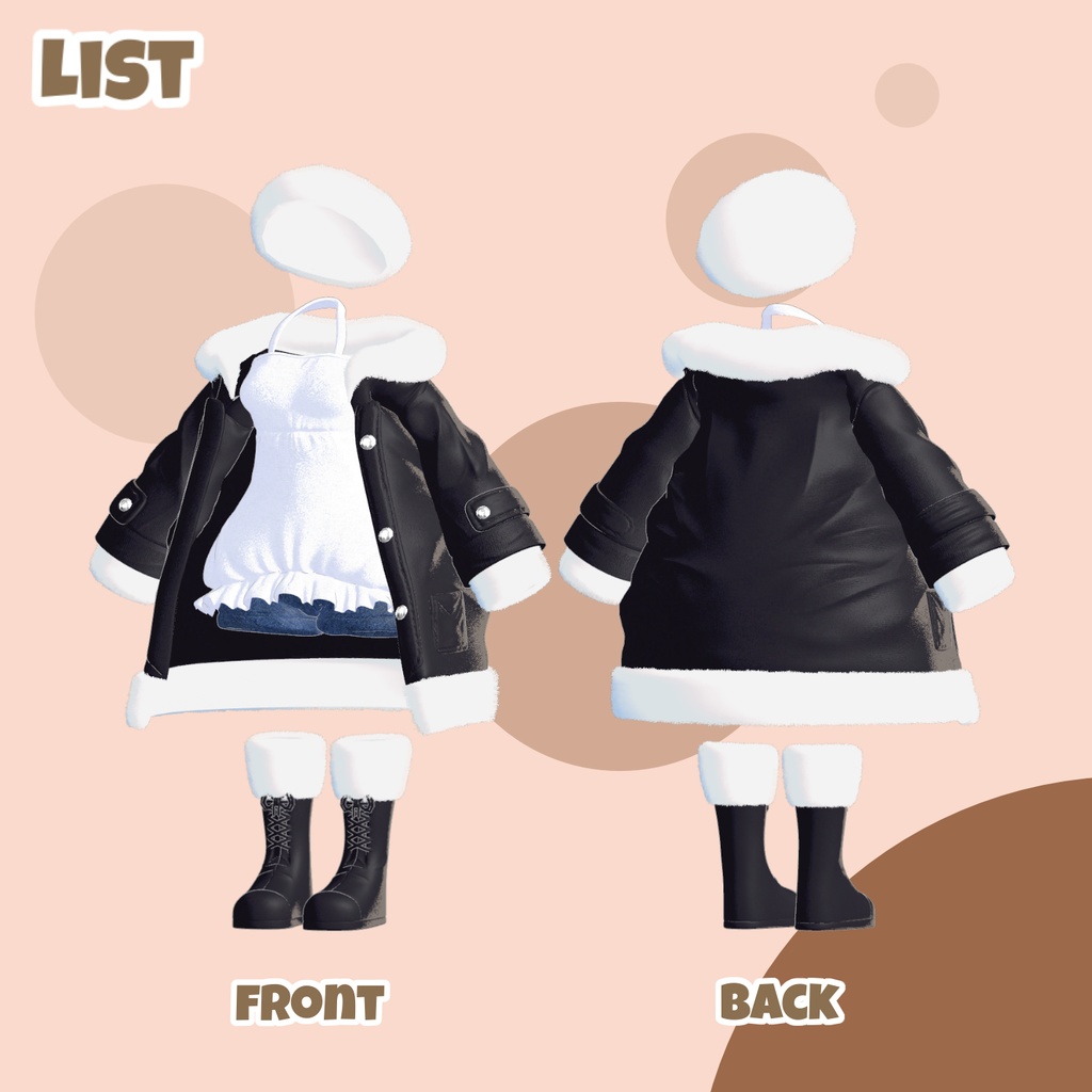 【PB】【5アバター対応】 Nutella Haze 【VRChat想定】