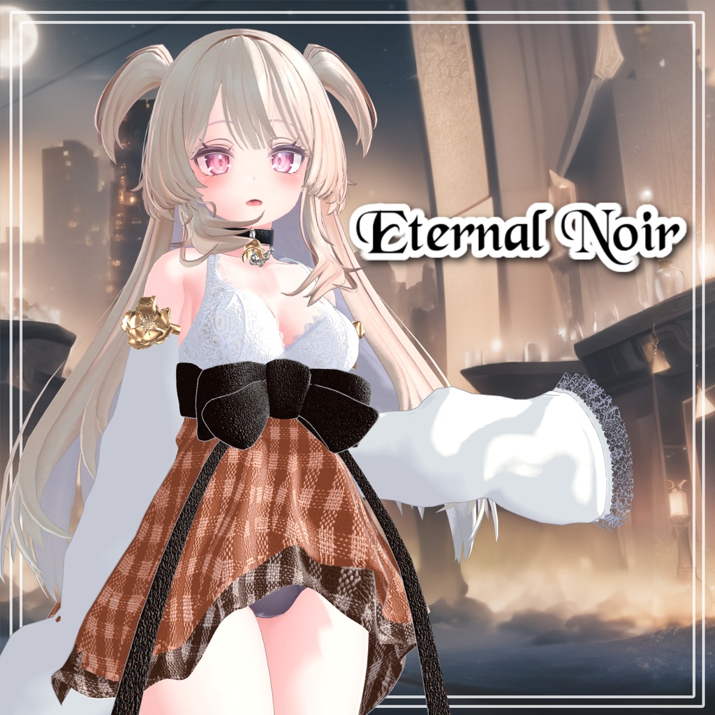 【PB】【4アバター対応】 Eternal Noir 【VRChat想定】